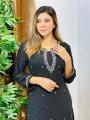 Readymade Comfortable Silk With Stone Work Two Piece For Women.