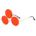 Third Eye Round Sunglasses Women/Men Holiday Sun Glasses Three Lenses Eyewear Shades UV400. 