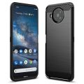 For Nokia 8.3 5G Nokia 8 V 5G New Carbon Fiber Soft Silicon Case Back Cover. 