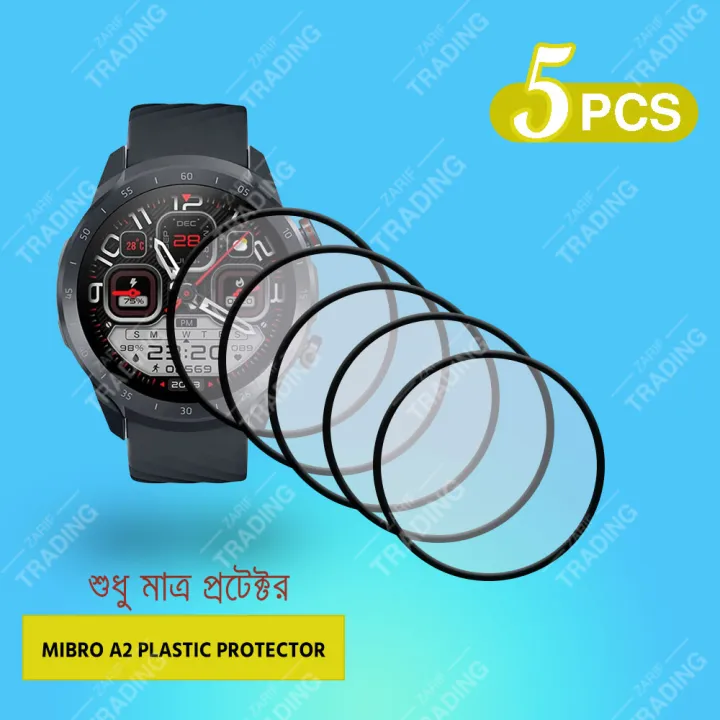 Mibro%20A2%20Screen%20Protector%20PMMA%20Soft%20Film%20&%20Tempered%20Glass%20Full%20Coverage%20HD%20Clear%20Anti%20Scratch%20Bubble%20Free%20Watch%20Protector%20-%20Image%206