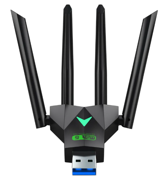 USB 3.0 WiFi Adapter 1300Mbps For Dual Band 2.4G/5GHz Bluetooth 4.2 USB Network Card Wireless Wi Fi Receiver For Desktop Laptop