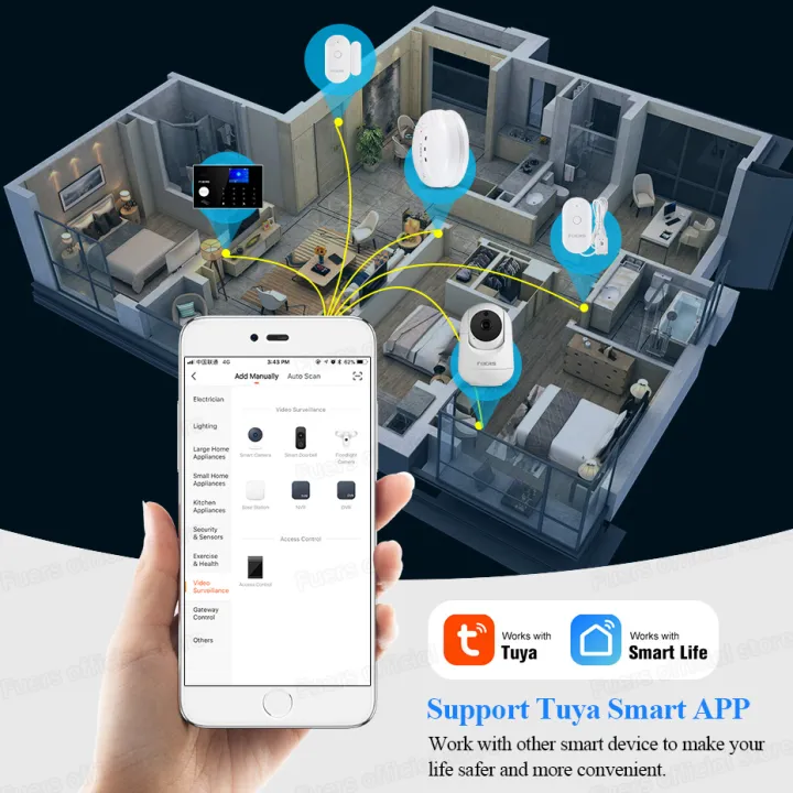 Fuers%204K%208MP%20IP%20Camera%20Tuya%20Smart%20Home%20Indoor%20WiFi%20Wireless%20Surveillance%20Camera%20Automatic%20Tracking%20CCTV%20Security%20Baby%20Monitor%20-%20Image%205