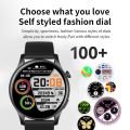 BOZLUN Smart Watch For men women 1.43 '' AMOLED  Screen Bluetooth calling with AI voice assistant, mini-games, calculator function IP68 Waterproof Sports Fitness SmartWatch For Android  iOS. 