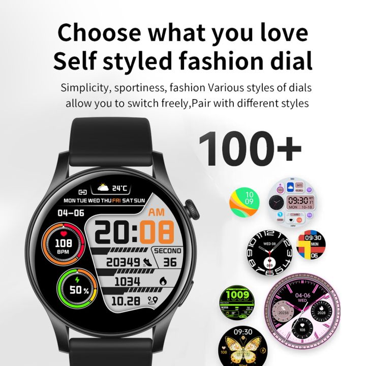 BOZLUN%20Smart%20Watch%20For%20men%20women%201.43%20''%20AMOLED%20%20Screen%20Bluetooth%20calling%20with%20AI%20voice%20assistant,%20mini-games,%20calculator%20function%20IP68%20Waterproof%20Sports%20Fitness%20SmartWatch%20For%20Android%20%20iOS%20-%20Image%204