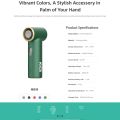 Mini Turbo Jet Fan Turbine Outdoor Jet Brushless Motor Portable Handheld Cooling Appliance Blower Kica USB Recharge Hair Dryer. 