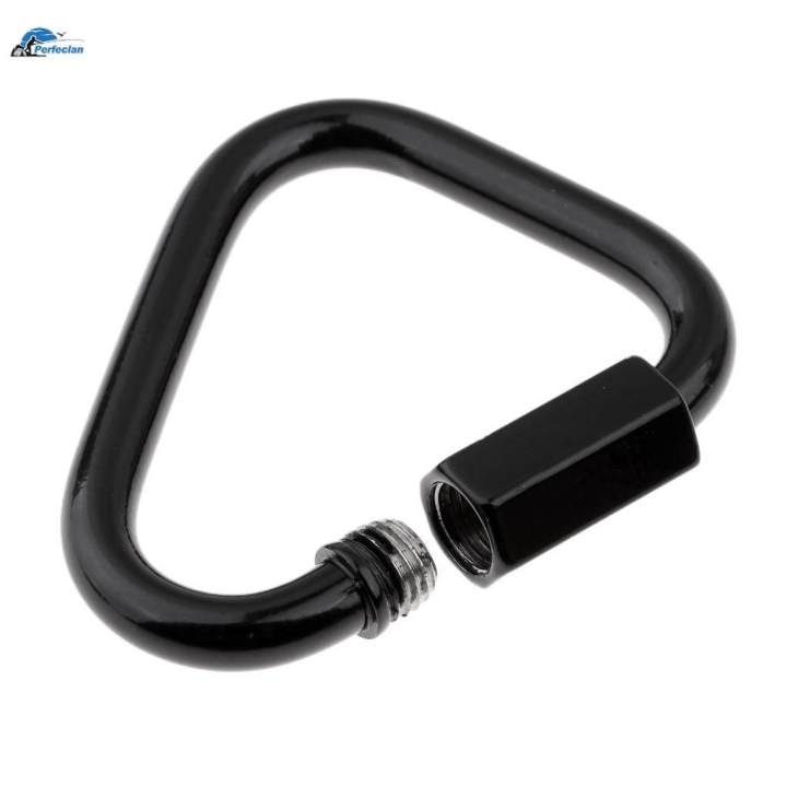 Triangle%20Stainless%20Steel%20Carabiner%20Outdoor%20Camping%20Keychain%20Quick%20Link%206mm%206mm%20-%20Image%202