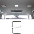 2Pcs for Voxy 2022 Car Audio Speaker Cover Trim Bright Black.