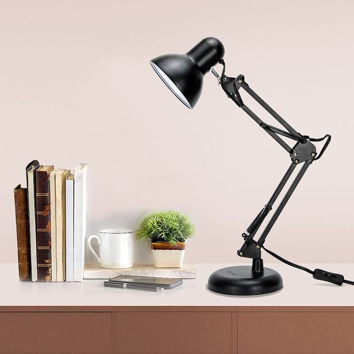 Metal%20Swing%20Arm%20Desk%20Lamps%20Gooseneck%20Clamp%20Lamp%20For%20Home%20Office%20Adjustable%20Architect%20Table%20Lamp%20Desk%20Light,%20Reading%20Lamp%20for%20Bedroom%20Study%20Room%20Black%20Red%20(Bulb%20Not%20Included)%20-%20Image%207