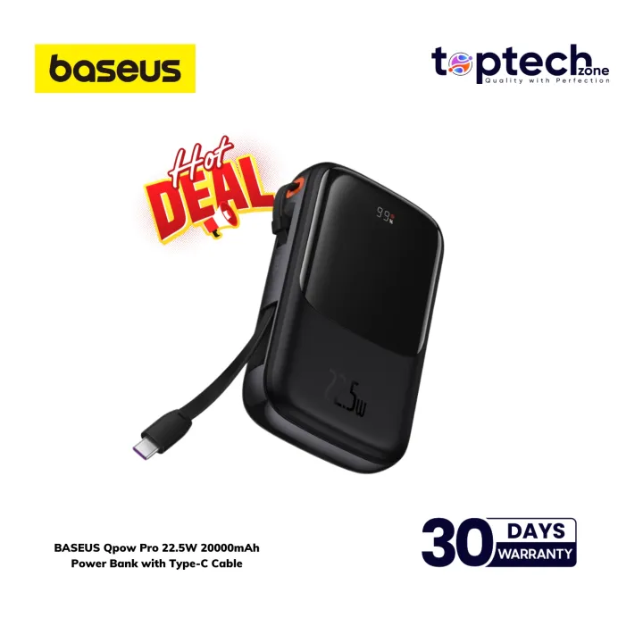 BASEUS%20Qpow%20Pro%2022.5W%20Quick%20Charging%2020000mAh%20Power%20Bank%20with%20Type-C%20Cable%20-%20Image%202