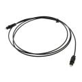 1.5M Digital Optical Audio Optic Fiber Cable Black TV power amplifier soft. 