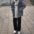 Retro Loose Denim Jacket New Autumn for Female StudentsinsKorean Style Casual All-Matching Student Jacket Top Fashion. 