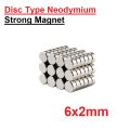 6mm Magnet 6x2mm Disc Neodymium Magnet 6x2mm Industrial Super Strong 6mm Neodymium Magnets Permanent Magnet. 