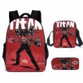 skibidi toilet Titan Speakerman children's backpack boy School Bag For Teenage kids Backpack Anime Travel Backpack Pencil bag. 