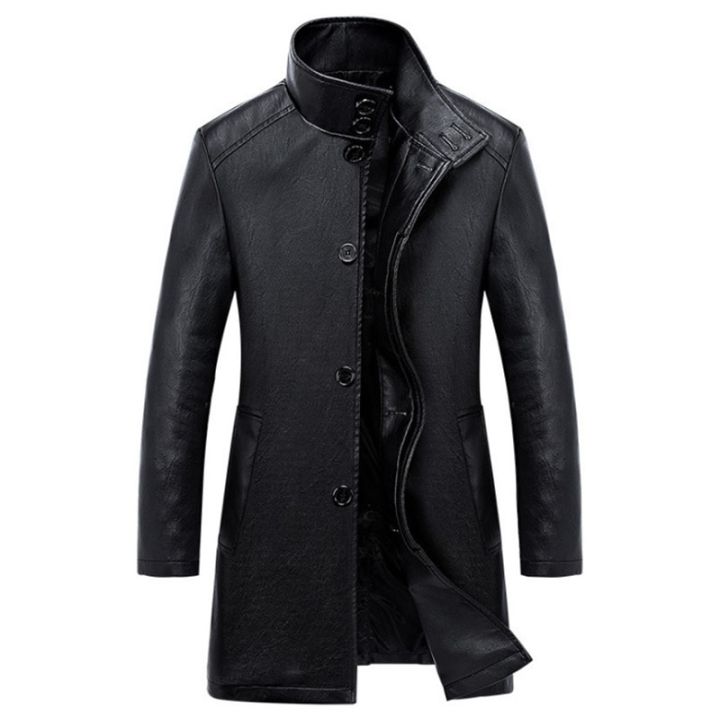 New%20Luxury%20Trench%20Leather%20Coat%20Mens%20Single%20breasted%20Business%20Casual%20Leather%20Jacket%20Male%20Black%20Long%20PU%20Coat%20Big%20Size%204XL%20-%20Image%203