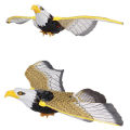 1Pc Luminous Bird Repellent Hanging Eagle with Music Flying Bird Scarer Garden Layor.