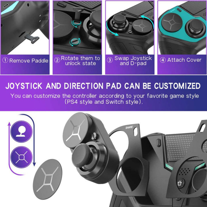 Controller%20For%20PS4%20PS3%20PS%20Playstation%204%203%20PC%20Control%20Wireless%20Bluetooth%20Mobile%20Android%20TV%20Gamepad%20Gaming%20Game%20Pad%20Joystick%20Phone%20-%20Image%202