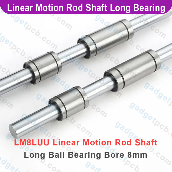 LM8LUU%20Linear%20Motion%20Rod%20Shaft%20Bearing%208mm%20Inner%20Diameter%208mm%20Bore%20Linear%20Motion%20Long%20Ball%20Bearing%20Bushing%20For%203D%20Printer%20CNC%20Machine%20-%20Image%206