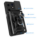 Top-Tier Option - Tecno spark 10 Pro Case Hard Sliding Lens Stand Holder Back Cover Protection - Sleek Usage. 