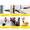 Electric Screwdriver, Magnetic Bits Cordless Screwdriver, Portable Home Use Electric Screwdriver Set, Rechargeable USB Charging Power Screwdriver Kit For Electrical Repairs. 