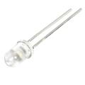 50Pcs- 5mm Transparent WHITE 5mm Water Clear LED White 5mm Ultra Bright Transparent Round 5mm LED Light Emitting Diode Water Clear White Light Bulbs For Electronics Project.