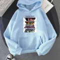 Spring Music Gorillaz Hoodie Tops women's Streetwear -hop Clothes Costumes Men Hoodies Oversize Sweatshirts Hat Clothing Tops. 