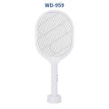 Weidasi WD-959 Mosquito Bat Rechargeable with Lure Light Insect bugs Lamp Stand Holder USB Charging Cable Included Electric Swatter Lithium Ion Battery WD 959 Mosquito Bat.