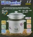 Miyako 3 In 1 Electric Rice Cooker /Miyako Rice Cooker Double Pot 1.8 Ltr. ASL-1180-KND-PRT.