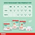 Huggies AirSoft Tape Super Jumbo Pack Small (S) Size (4-8) kg 58 pcs.