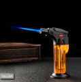 Flame Torch Lighter Kitchen Cooking Outdoor Camping Gas Jet Windproof Ignition Spray Turbo Butane Lighter. 