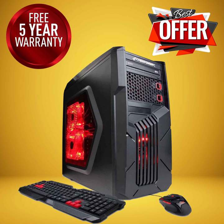 Intel Core i7 RAM 4GB HDD 500GB Graphics 3GB (Internal + external) New Desktop Computer Gaming PC Windows 10 64 Bit Brand New Desktop 2020