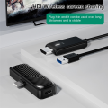 -Compatible Wireless Transmission Receiver Device for Point-To-Point Screen Projector for Mobile Phones TV Computers. 