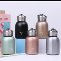 Mini Portable 300Ml Fashion Mug Simple Big Belly Thermos Measuring Cup Stainless Steel Travel Coffee Bottle With Handle. 