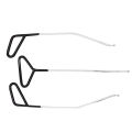 LI Paintless Dent Repair Tools, Manganese Steel Auto Body Dent Repair Hook Robs Removal Tools With Replaceable Heads For Car Body Hail Damage Dent Repair. 