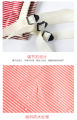 Kitchen cooking apron waterproof and oil-proof sleeveless smock with two sides for wiping hands men and women work striped apron -1pcs.