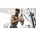 Strengthen Your Triceps With Heavy Duty Tricep Pull Down Rope 36 Inches - Fitness Attachment For Cable Machine Pulldown.