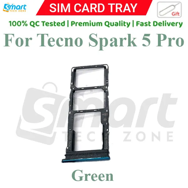 Tecno%20Spark%205%205%20Air%205%20Pro%20Sim%20Tray%20Micro%20SD%20Card%20Slot%20with%20Sim%20Ejector%20Pin%20Replacement%20Part%20-%20Image%206