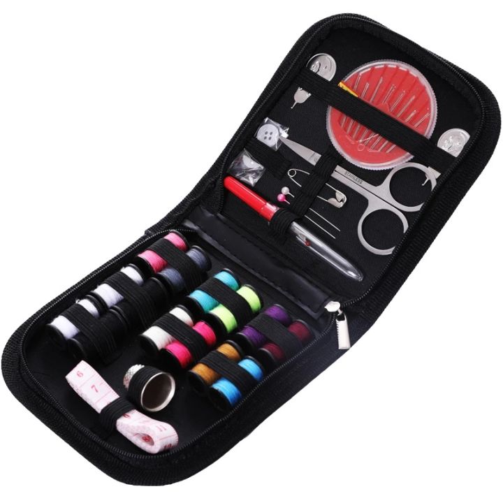 Portable Household Sewing Kit Box DIY Embroidery Handwork Tool Needles Thread Scissor Set Home Supplies Travel Accessories