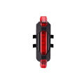 BIKE TAIL LIGHT BICYCLE SAFETY CYCLING WARNING REAR LAMP With 5 Mode and USB RECHARGEABLE Back Light. 