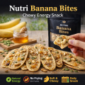 Nutri Banana Bites – Chewy Energy Snack | Natural Banana, Nuts & Seeds | No Frying | DryVerse. 