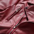 New Men's Casual Leather Jackets Large Size Slim Leather Jacket Jacket Personality Fashion Motorcycle Leather Jacket.