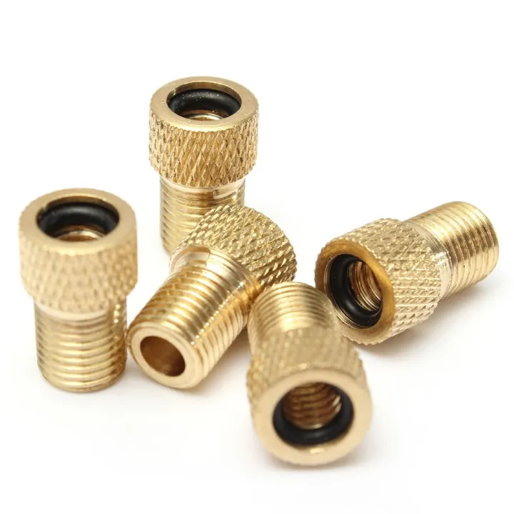 5Pcs%20Presta%20to%20Schrader%20Valve%20Adaptor%20Bike%20Bicycle%20Pump%20Tire%20Inflator%20Connector%20-%20Image%205