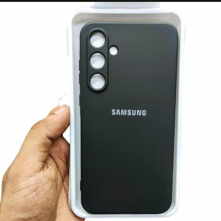 For Samsung Galaxy A55 Silicone Soft TPU Material Mobile Phone Cases With Camera Bumper Phone Back Cover