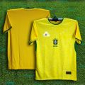 Brazil Euro Jersey 2026/27 Short Sleeve Football Jersey For Men - Half Sleeve - Brazil Jersey 2026. 