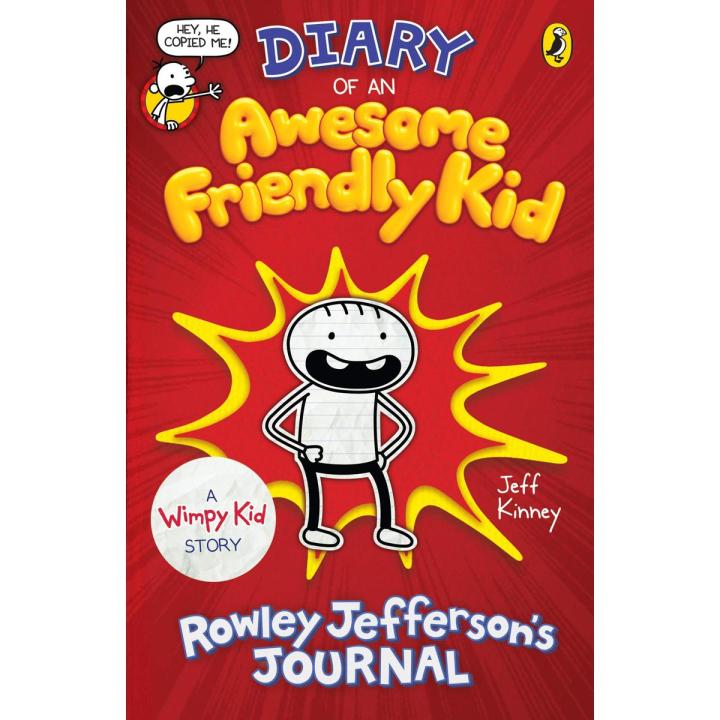 Diary of an Awesome Friendly Kid: Rowley Jefferson's Journal (Diary of a Wimpy Kid) Paperback – Bangladeshi White Paper Print