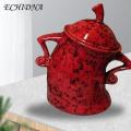 Canister with Attitude Quirky Airtight Food Storage Jar with Multi-functional Lid Perfect Desktop Decoration Kitchen Organizer Food Storage Container. 