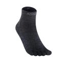 AONIJIE Merino Wool Sports Toe Socks Women Men Woolen Mini-Crew Five Finger Socks Quarter Toe Socks For Trail Run Marathon E4823.