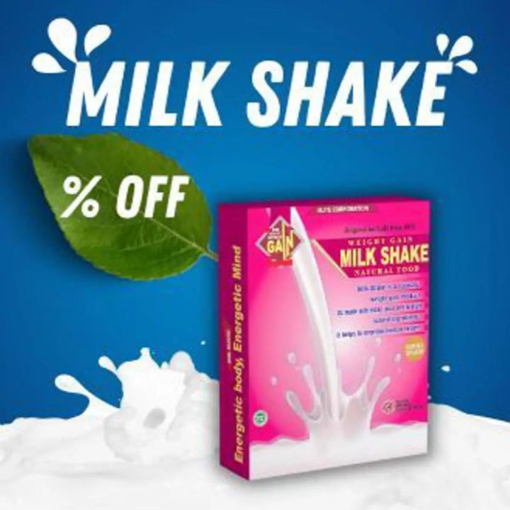 Health Gain Milk Shake For Smart Health