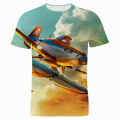 Disney Planes T-Shirts Cartoon Anime 3D Print Streetwear Men Women Fashion Oversized T Shirt Kids Boys Girls Tees Tops Clothing.