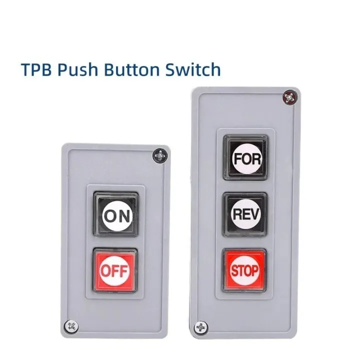 Turn Based Button Momentary Push Button ON/OFF Forward/Reverse/Stop TPB-2 TPB-3 | Daraz ...