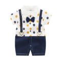 Newborn Romper Baby Boys Summer Clothes Infant Boy Gentleman Rompers Baby Cotton Soft Clothing.